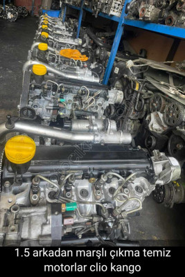 Renault Clio Kangoo arkadan marşlı motor
