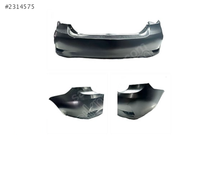 Toyota Corolla Arka Tampon 2010-2012