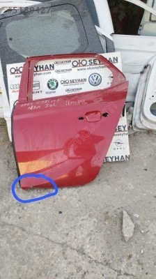 opel corsa f 2023 arka sol kapı