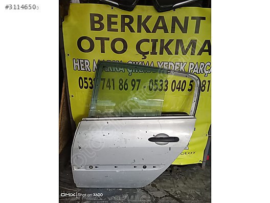 Renault Megane2 HB sol arka kapı 13.500 TL