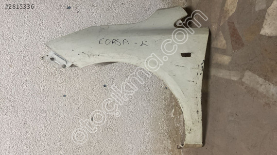 Opel Corsa E Sol Ön Çamurluk Beyaz