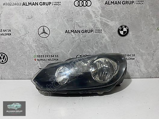 VOLKSWAGEN GOLF 6 SOL FAR ORJİNAL
