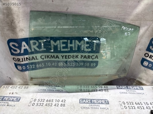 ÇIKMA VW PASSAT B7 SOL ARKA KAPI CAMI
