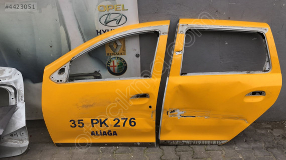 DACIA LOGAN MCV ORJINAL ÇIKMA SOL ÖN ARKA KAPI