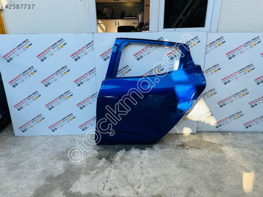 Renault Clio 5 sol arka kapı (mavi renk)