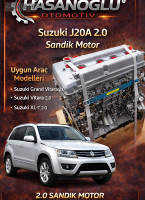 Suzuki J20A 2.0 Sandık Motor