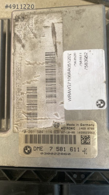 Mini Cooper MEV17.2.1 Motor Beyni 0261S04114