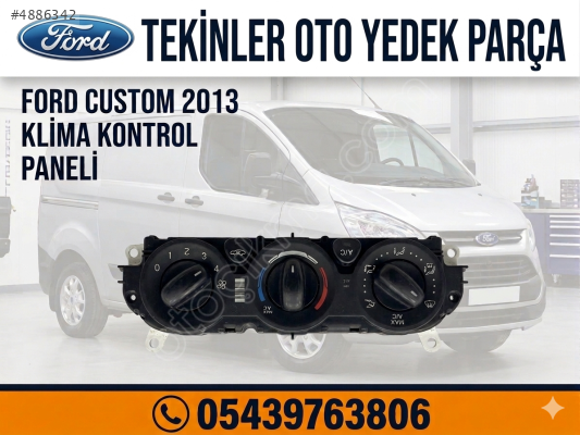 Ford Custom 2.2 2013 çıkma klima kontrol paneli