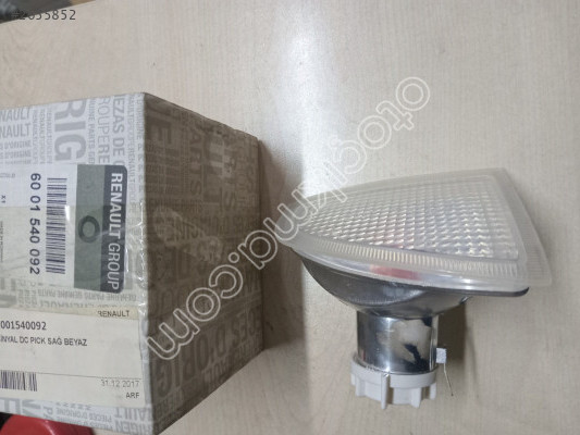 Dacia pıck sinyal sağ 6001540092