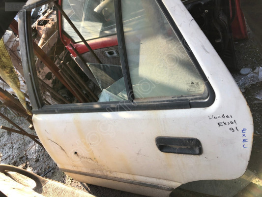 Hyundai Excel 1991-1995 Çıkma Sol Arka Kapı