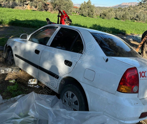 Hyundai Accent admira sol arka kapı