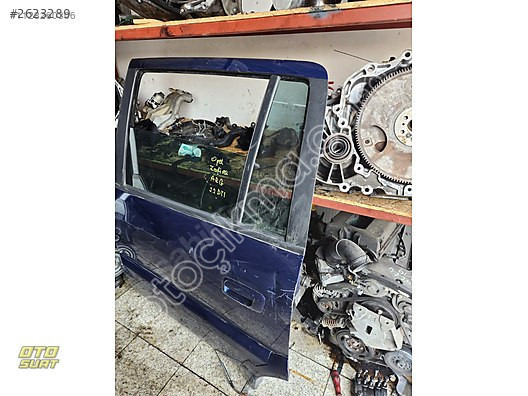 OPEL ZAFİRA SOL ARKA KAPI