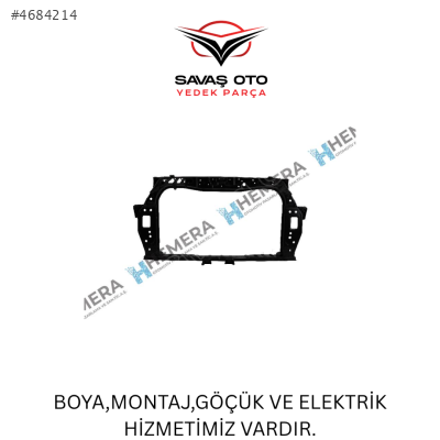 PANEL ÖN KOMPLE PLASTİK KIA RIO 2012