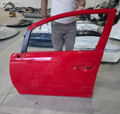 OPEL CORSA E KIRMIZI SOL ÖN KAPI ORJINAL LOKALLIK