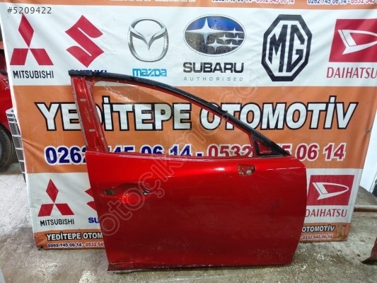 mazda 3 sağ ön kapı 2014-2018