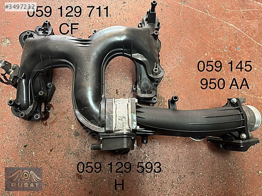 3.0TDİ ÇIKMA EMME MANİFOLDU AUDİ A6 A7 Q7 P0RSCHE 059 129 711 CF
