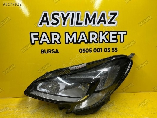 CORSA E LEDLİ SOL FAR - ORJİNAL