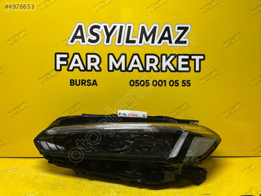 CİVİC FE1 SOL FAR - ORJİNAL HATASIZ
