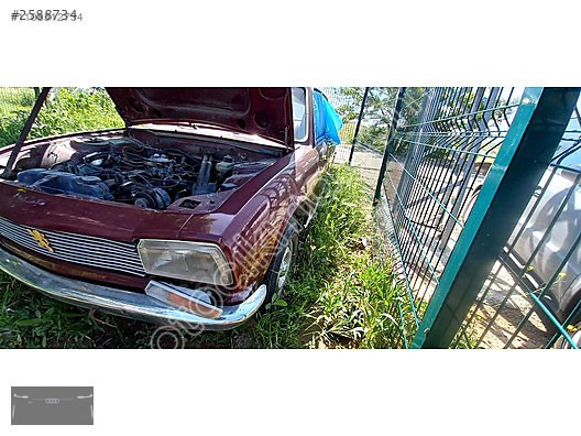 peugeot 504 on çamurluk