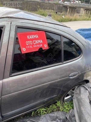 RENAULT MEGANE 1 SOL ARKA KAPI