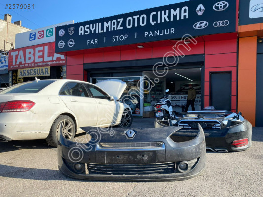 RENAULT FLUENCE DOLU ÖN TAMPON ORJİNAL
