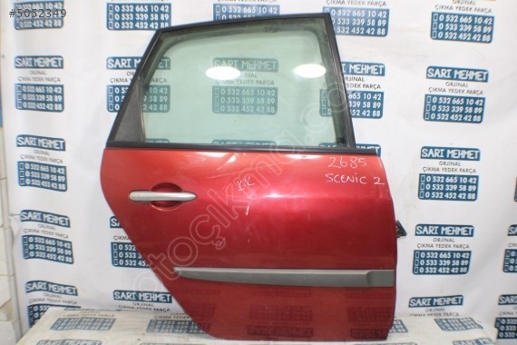 ÇIKMA RENAULT SCENİC 2 SAĞ ARKA KAPI 2685