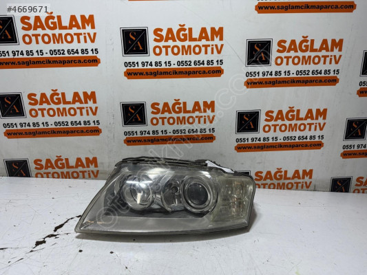 ÇIKMA AUDİ A8 SOL ÖN FAR 4E0941029