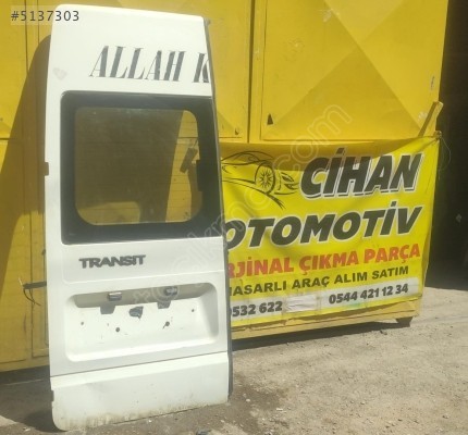 FORD TRANSİT BAGAJ KAPAĞI
