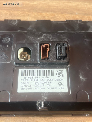 9808284180 CİTROEN C4 CACTUS MULTİMEDİA EKRANI