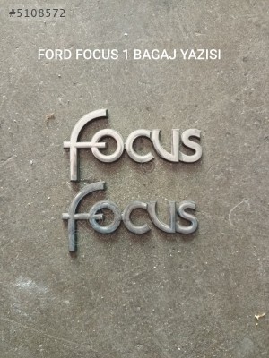 FORD FOCUS 1 ORJİNAL BAGAJ YAZISI