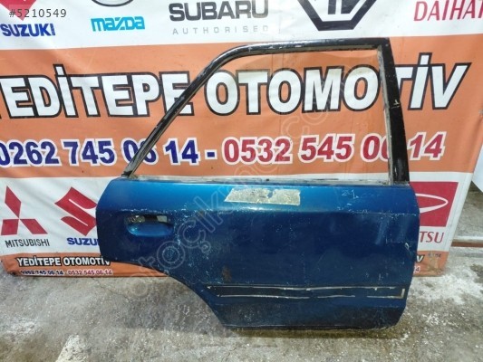 mazda 323 sedan sağ arka kapı 1990-