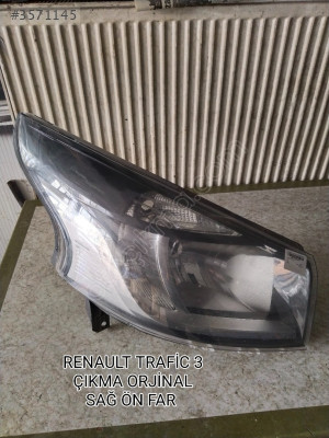 RENAULT TRAFİC 3 ORJİNAL SAĞ VE SOL FAR TAKIMI