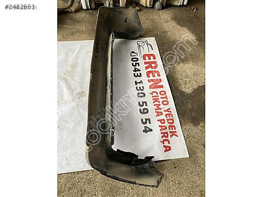 Fiat Doblo Modeli için Temiz Arka Tampon - 4. Seri