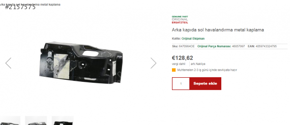 FİAT DUCATO ARKA SOL OMUZ ALT SACI.2006-2013