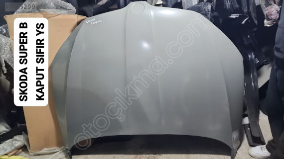 skoda super b kaput ıthal sıfır