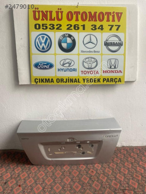 2002 - 2006 TOYOTA COROLLA BAGAJ KAPAĞI