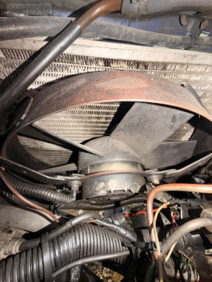 Citroen Saxo fan motoru