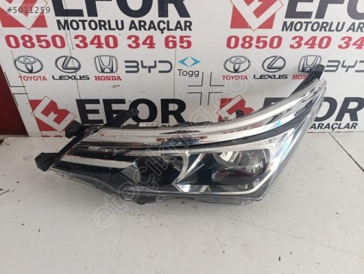 TOYOTA COROLLA SOL FAR ÇIKMA ORİJİNAL PARÇA