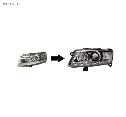AUDI A6 2005- İÇİN 2008-LED FAR DÖNÜŞÜM SETİ