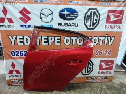 mazda 3 sol arka kapı 2014-2018