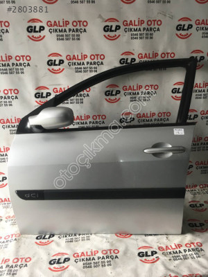 MEGANE 2 SOL ÖN KAPI GRİ HATASIZ ORJİNAL