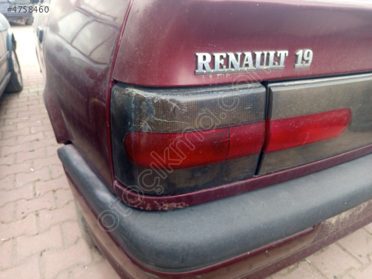 Renault europa sol arka stop
