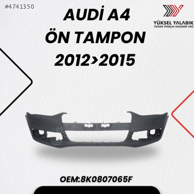AUDI A4 20122015 ÖN TAMPON  OEM 8K0807065F