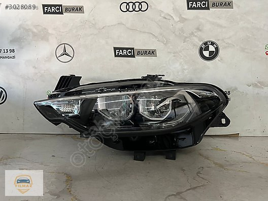 EGEA LEDLİ MERCEKLİ GRİ KAŞ SOL FAR ORJİNAL
