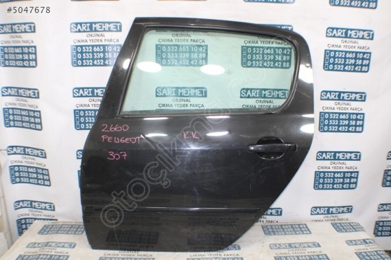 ÇIKMA PEUGEOT 307 SOL ARKA KAPI 2660