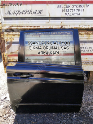 SSANGYONG ACTYON ÇIKMA ORJİNAL DOLU SAĞ ARKA KAPI