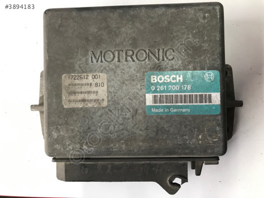 BMW E32 730 MOTOR BEYNI 0261200178