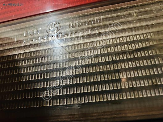 Mercedes S-Class W140 2.Serisi Orj. Çıkma Arka Stop Seti S