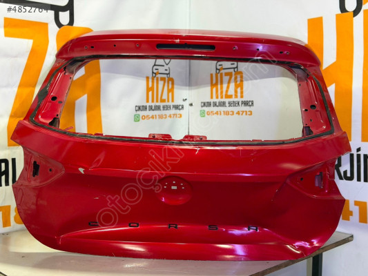 OPEL CORSA BAĞAJ KAPAĞI HATASIZ