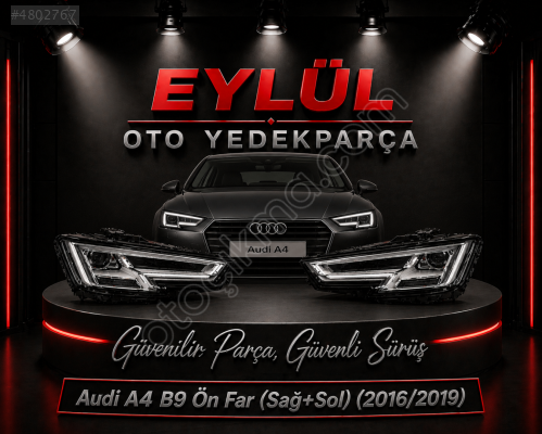 8W0941034 Audi A4 B9 Sol LED Far (2016/2019)